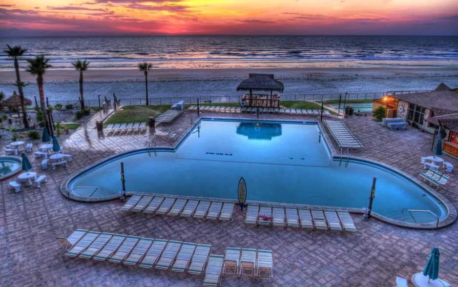 Daytona Beach Hawaiian Inn Daytona Beach Shores Exterior foto